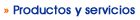 productos y servicios